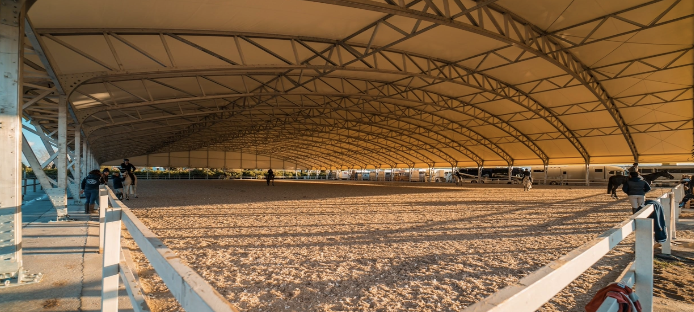 Allwetter-Überdachung – Anwendung und Wetterrobustheit